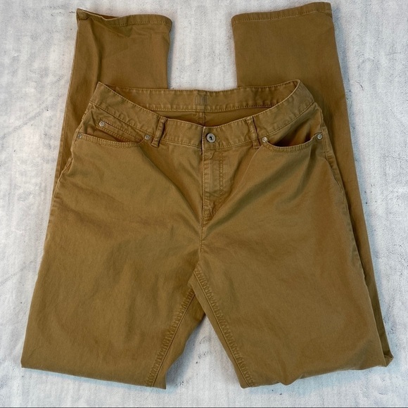 J. Jill Authentic Fit Slim Leg Jeans Sz 10 Tall Stretch Straight Leg Mid Rise - Picture 2 of 8